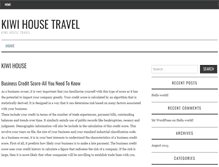 Tablet Screenshot of kiwi-house.com